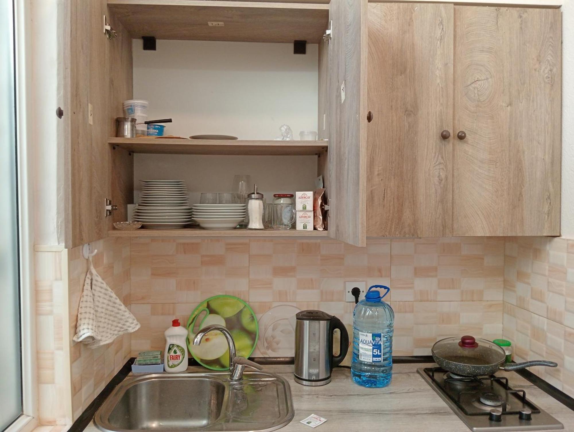 Apartment On The Delara Aliyeva Street Baku Exteriör bild